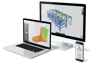 Screenshot of SkyCiv Cloud Engineering Software